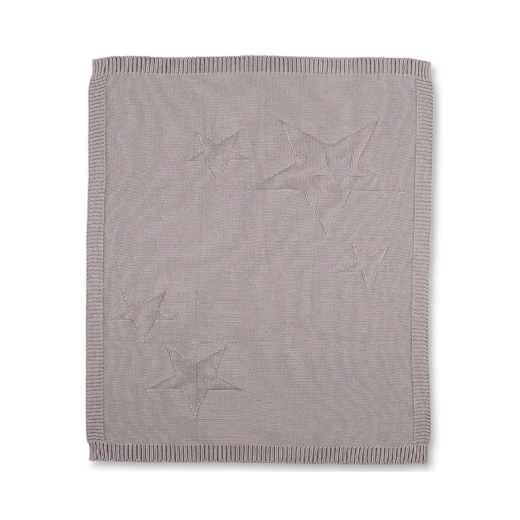 SCHMUSEDECKE Baylee blue  75/95 cm  - Grau, Basics, Textil (75/95cm) - Sterntaler
