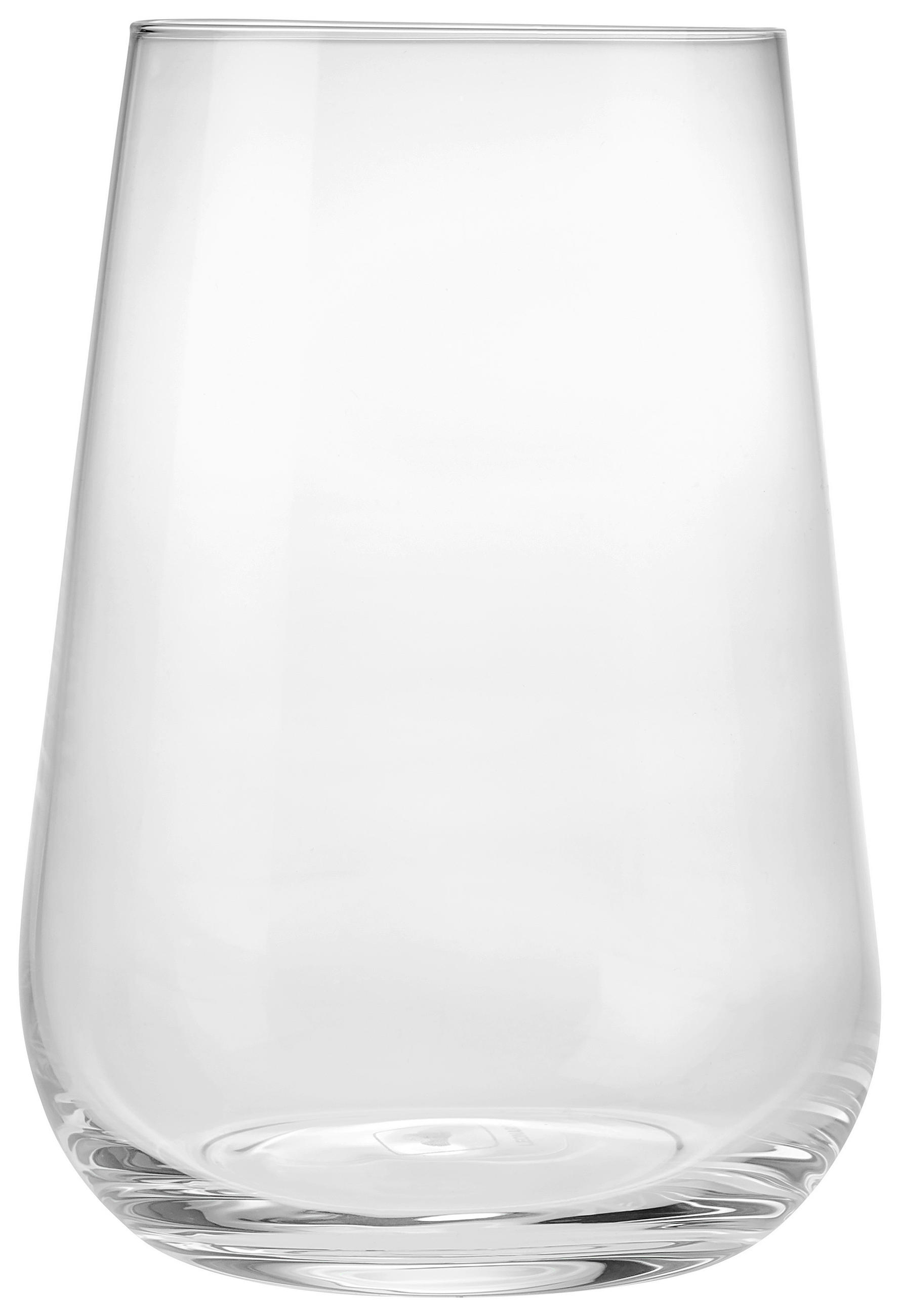 TRINKGLAS 370 ml  - Klar, Design, Glas (7,8/11,5/7,8cm) - Leonardo