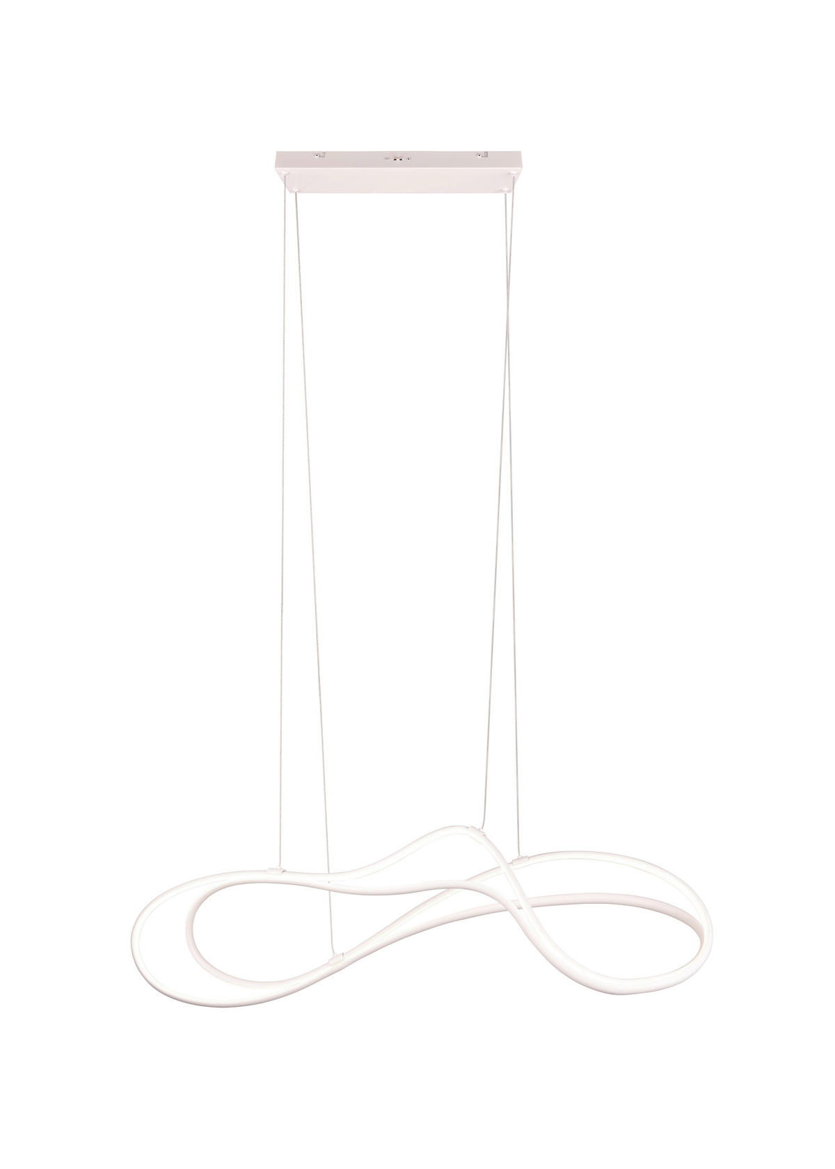 LED-PENDELLEUCHTE 113/24/150 cm    - Weiss, Design, Metall (113/24/150cm) - Trio Leuchten