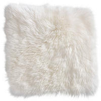 SITZKISSEN  34/34 cm   - Weiss, Konventionell, Fell (34/34cm) - Esposa