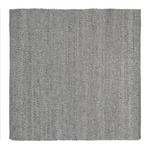 HANDWEBTEPPICH 200/200 cm Helsinki Grau  - Grau, Basics, Textil (200/200cm) - Linea Natura