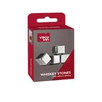 STEIN-EISWÜRFEL - Edelstahlfarben, Basics, Metall (6.8/3.2/11.7cm) - Vacu Vin