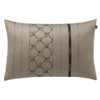 POTAH NA POLŠTÁŘ  40/60 cm - tmavě šedá/cappuccino, Design, textil (40/60cm) - Joop!