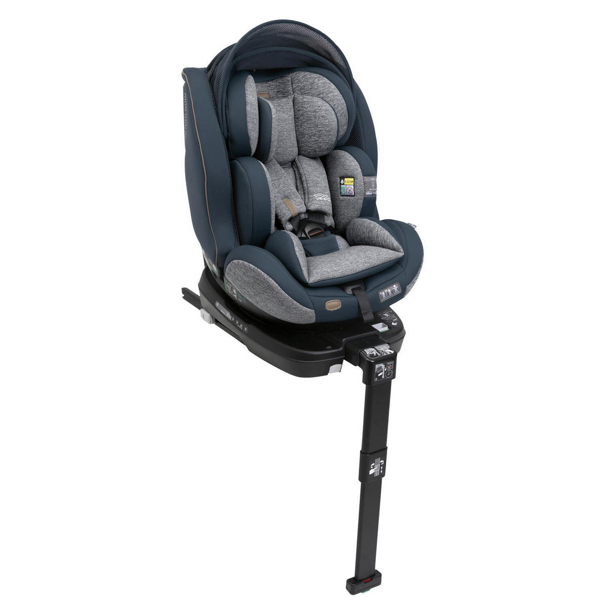 KINDERAUTOSITZ SEAT3FIT AIR   - Graphitfarben, Basics (49/44/61cm) - Chicco