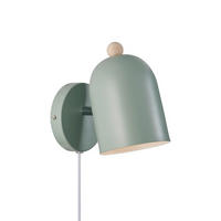 WANDLEUCHTE Gaston 19.5/19,5/19,5 cm  - Schilfgrün, Design, Metall (19.5/19,5/19,5cm) - Nordlux