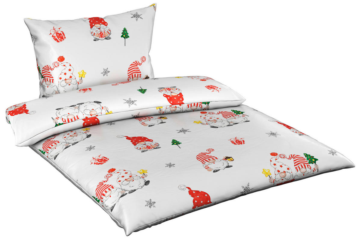 POSTEĽNÁ BIELIZEŇ, satén, viacfarebná, 140/200 cm - viacfarebná, Konventionell, textil (140/200cm) - Esposa