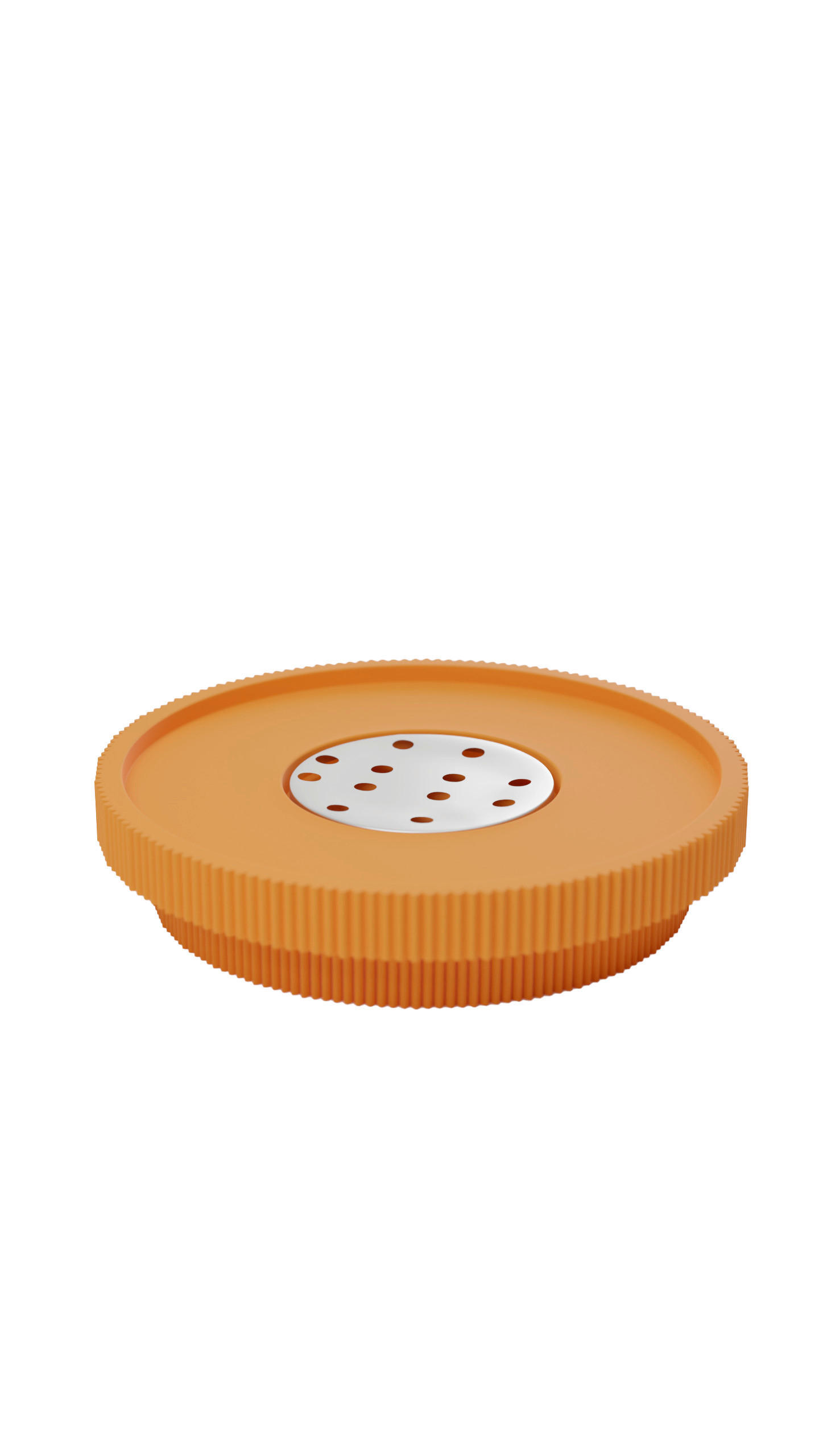 SEIFENSCHALE Metall, Kunststoff  - Orange, Basics, Kunststoff/Metall (12,1/2,7/12,1cm) - Sadena