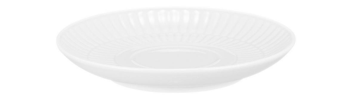 TANIERIK POD ŠÁLKU NA ESPRESS porcelán keramika 12 cm - biela, Konventionell, keramika (12cm) - Seltmann Weiden