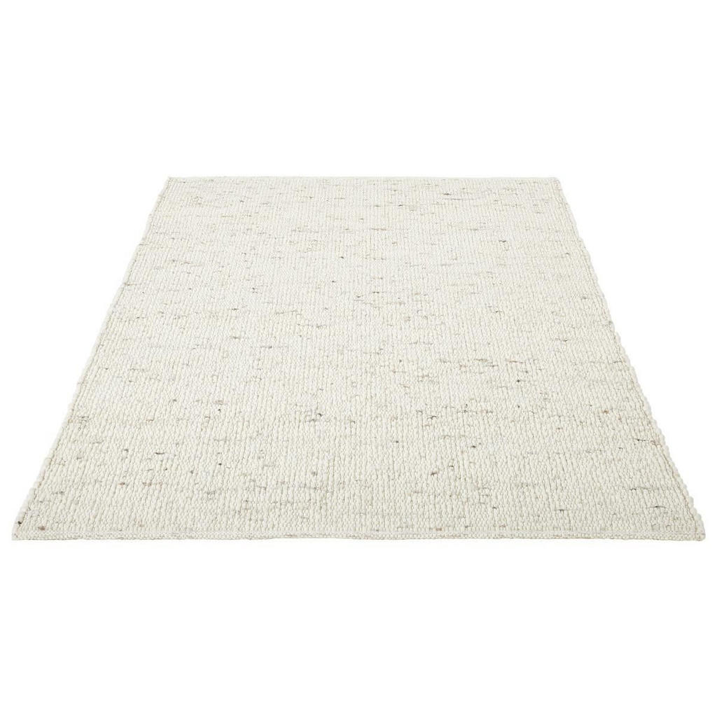 Thumbnail - Linea Natura Handwebteppich, Beige, Textil, Uni, rechteckig, 250x290 cm, für Fußbodenheizung geeignet, beidseitig verwen...