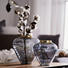 VASE 19 cm - Grau, Trend, Glas (19/19cm) VASE 19 cm - Grau, Trend, Glas (19/19cm)