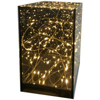 LED-DEKORATIONSLAMPA 12/24/12 cm   - antracit, Basics, glas (12/24/12cm)