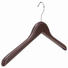 KLEIDERBÜGEL - Braun, KONVENTIONELL, Textil/Metall (45cm) KLEIDERBÜGEL - Braun, KONVENTIONELL, Textil/Metall (45cm)
