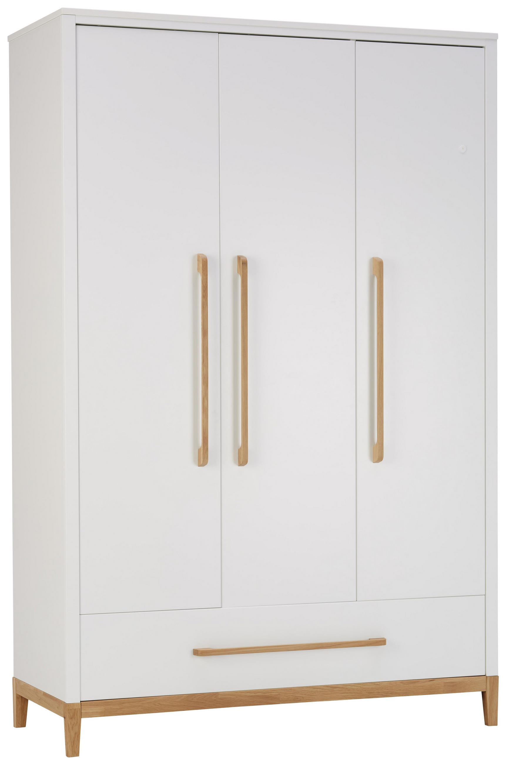 Kleiderschrank In Weiss Mit Schublade Online Kaufen