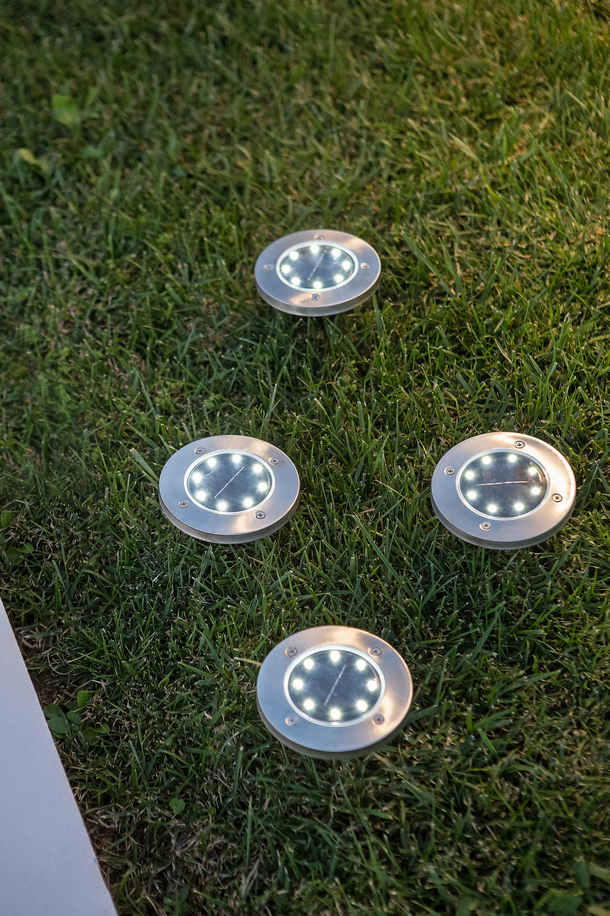 SOLARNA SVETILJKA - boja nerđajućeg čelika/crna, Lajfstajl, metal/plastika (11,8/13cm) - Ambia Garden
