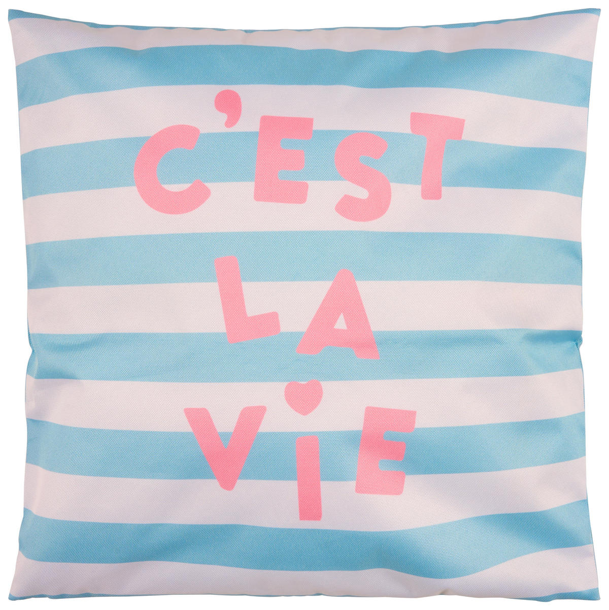 ZIERKISSEN  45/45 cm   - Blau/Creme, Trend, Textil (45/45cm) - Esposa