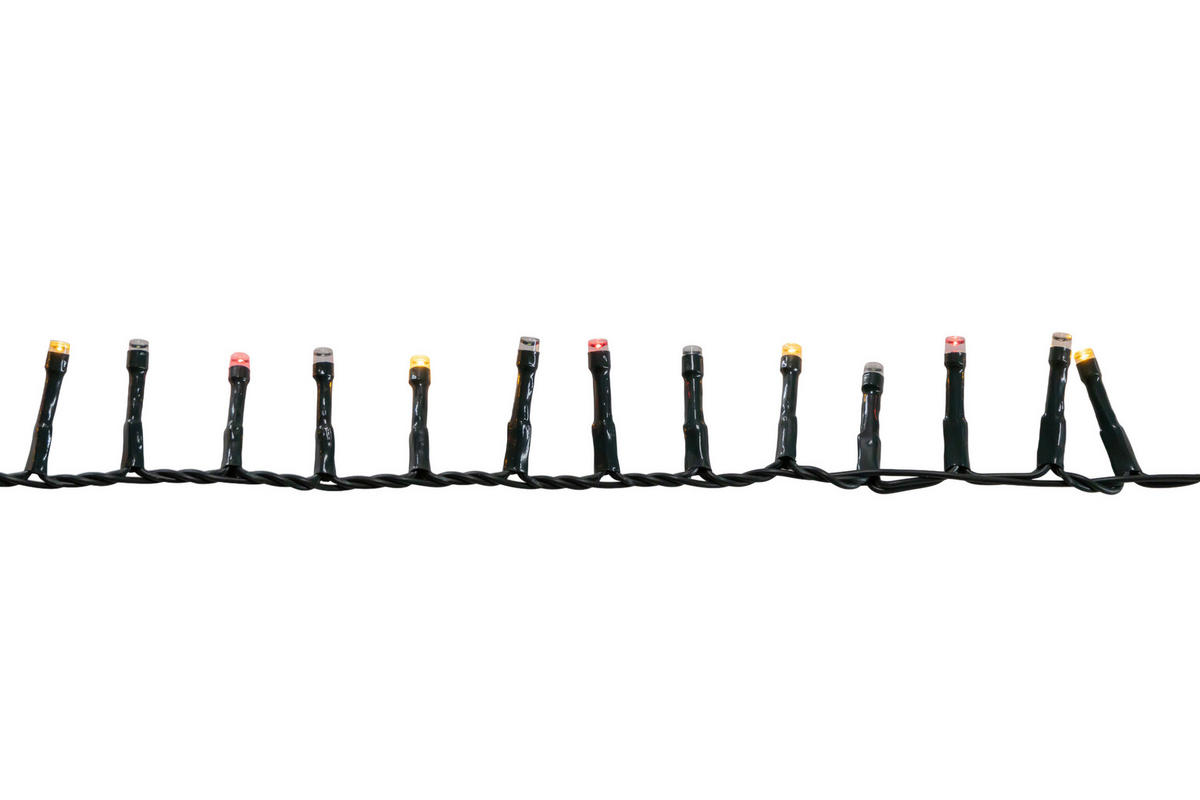 LICHTERKETTE 750 cm  - Grün, KONVENTIONELL, Kunststoff (750cm) - X-Mas
