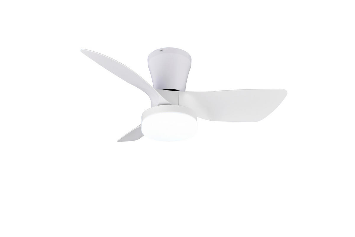 DECKENVENTILATOR  76,0/26,0 cm    - Weiss, Konventionell, Kunststoff (76,0/26,0cm)