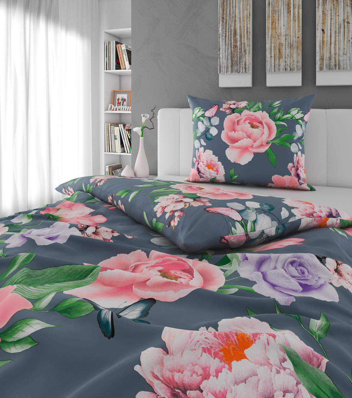 BETTWÄSCHE Renforcé 140/200 cm  - Multicolor, KONVENTIONELL, Textil (140/200cm) - Esposa
