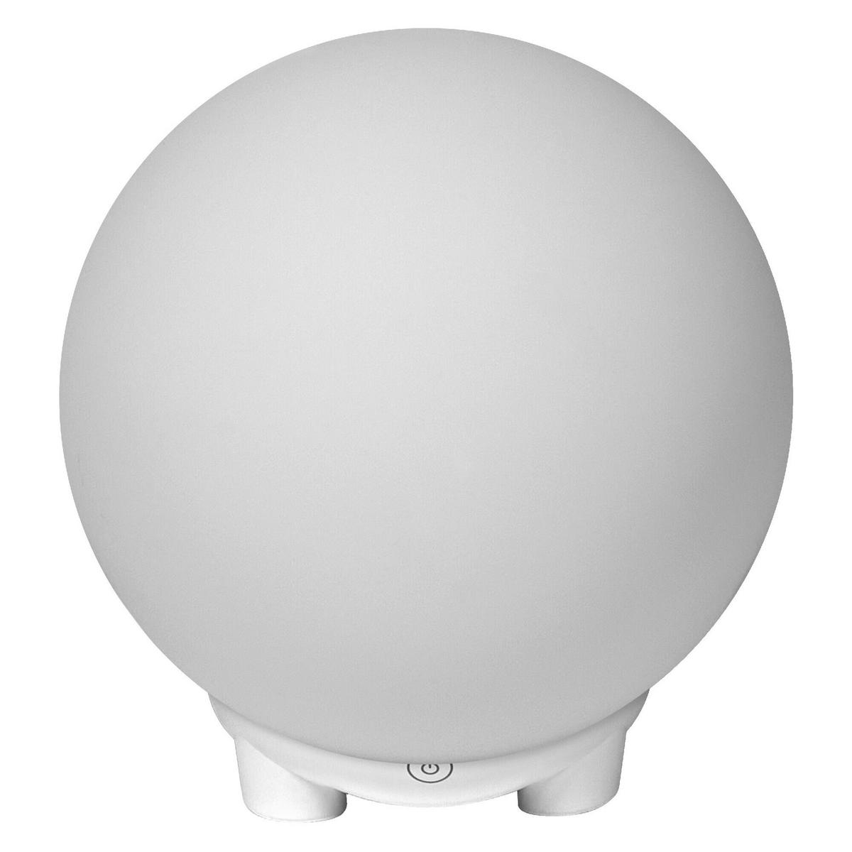 STIMMUNGSLEUCHTER Smart+ Wifi Ball Magic 13/13,8 cm   - Weiß, Basics, Glas/Kunststoff (13/13,8cm) - Ledvance