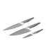 MESSERSET 3-teilig - Edelstahlfarben, Design, Metall (40/20/5cm) - WMF MESSERSET 3-teilig - Edelstahlfarben, Design, Metall (40/20/5cm) - WMF