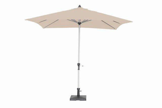 SONNENSCHIRM Taupe, Platinfarben  - Platinfarben/Taupe, Basics, Textil/Metall (200/300cm) - Gardenson