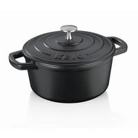 BRÄTER Calido 2,5 L  - Schwarz, KONVENTIONELL, Metall (21/10cm) - Kela