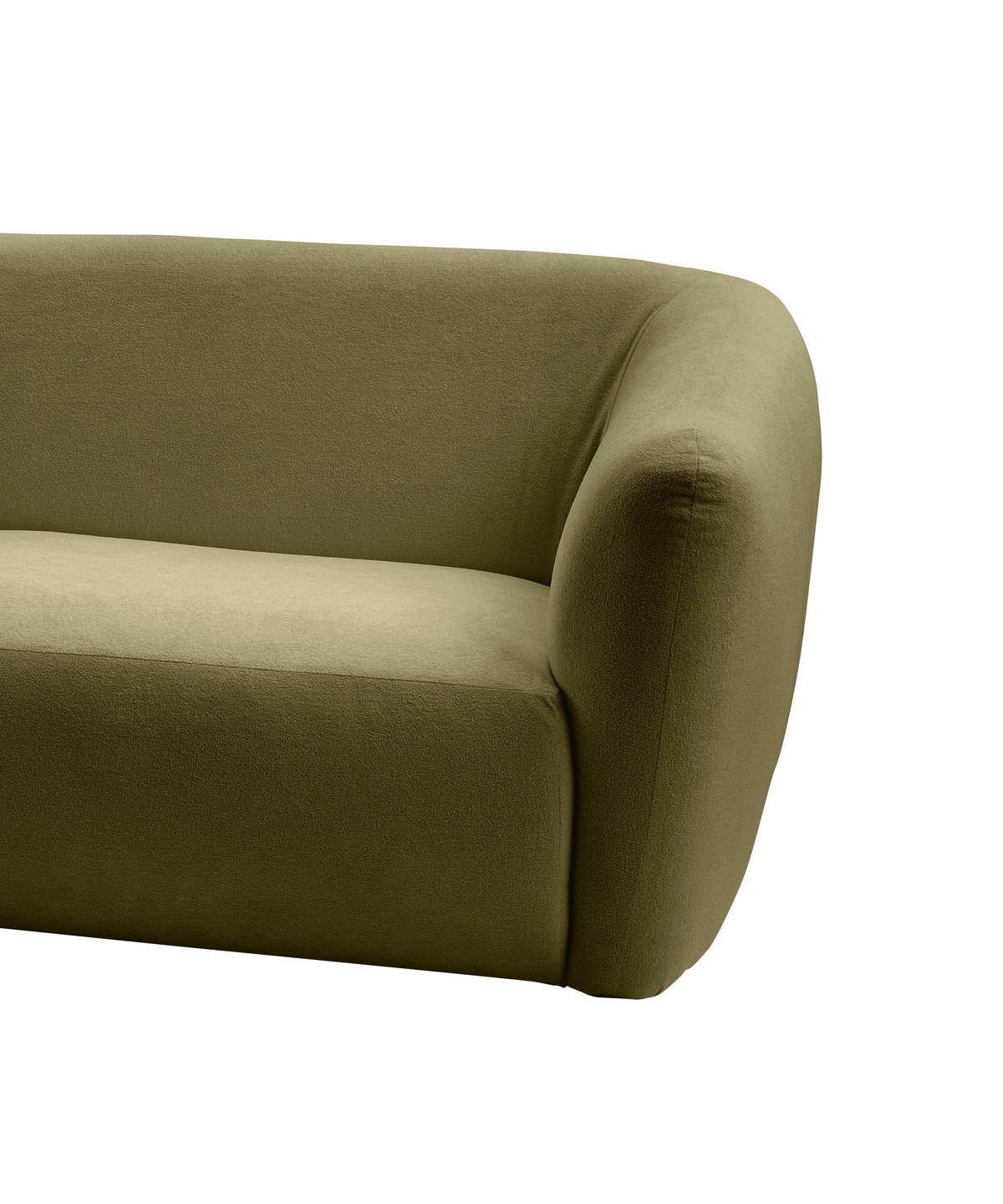 ECKSOFA in Mikrofaser Grün  - Schwarz/Grün, Modern, Kunststoff/Textil (182/276cm) - Livetastic