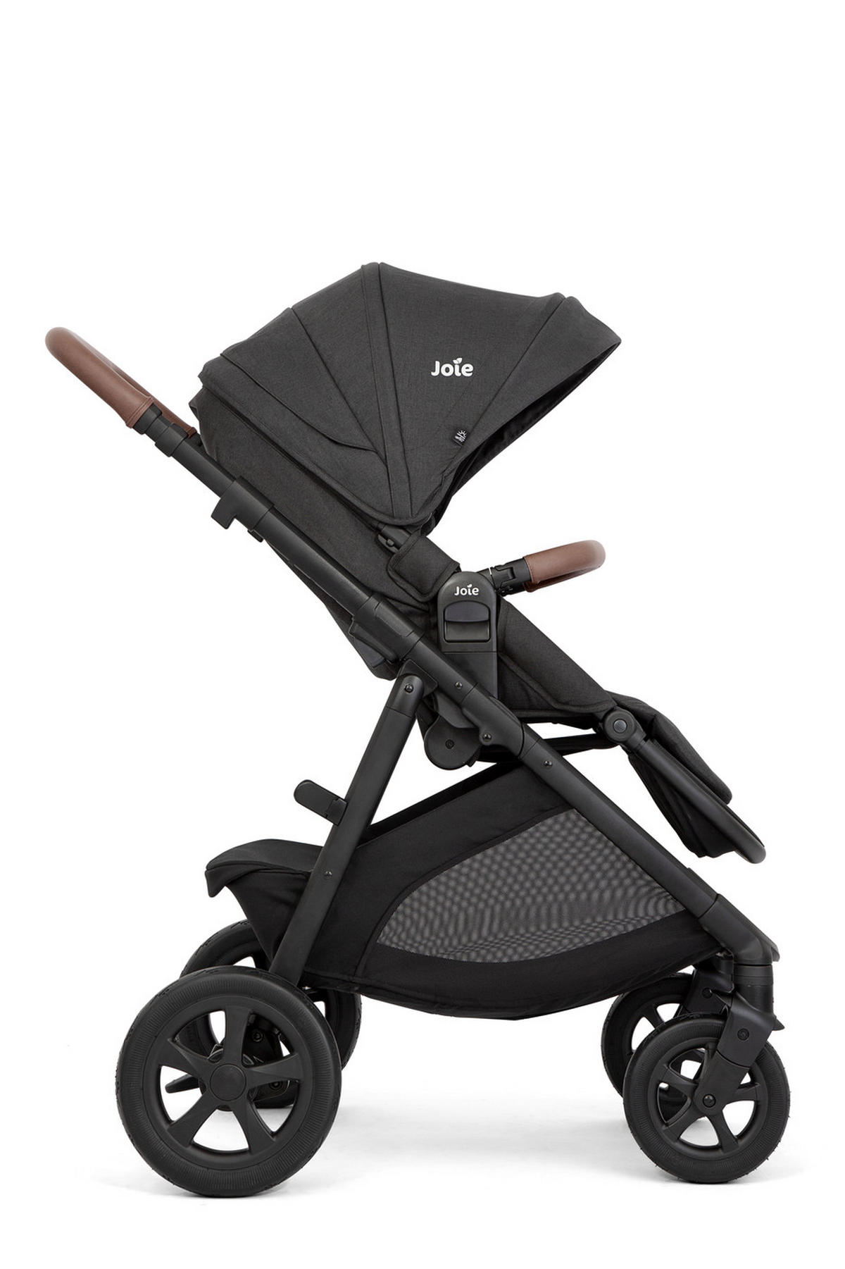 KINDERWAGENSET Alore  - Schwarz, Basics, Textil/Metall (67,3/116,7/89,7cm) - Joie
