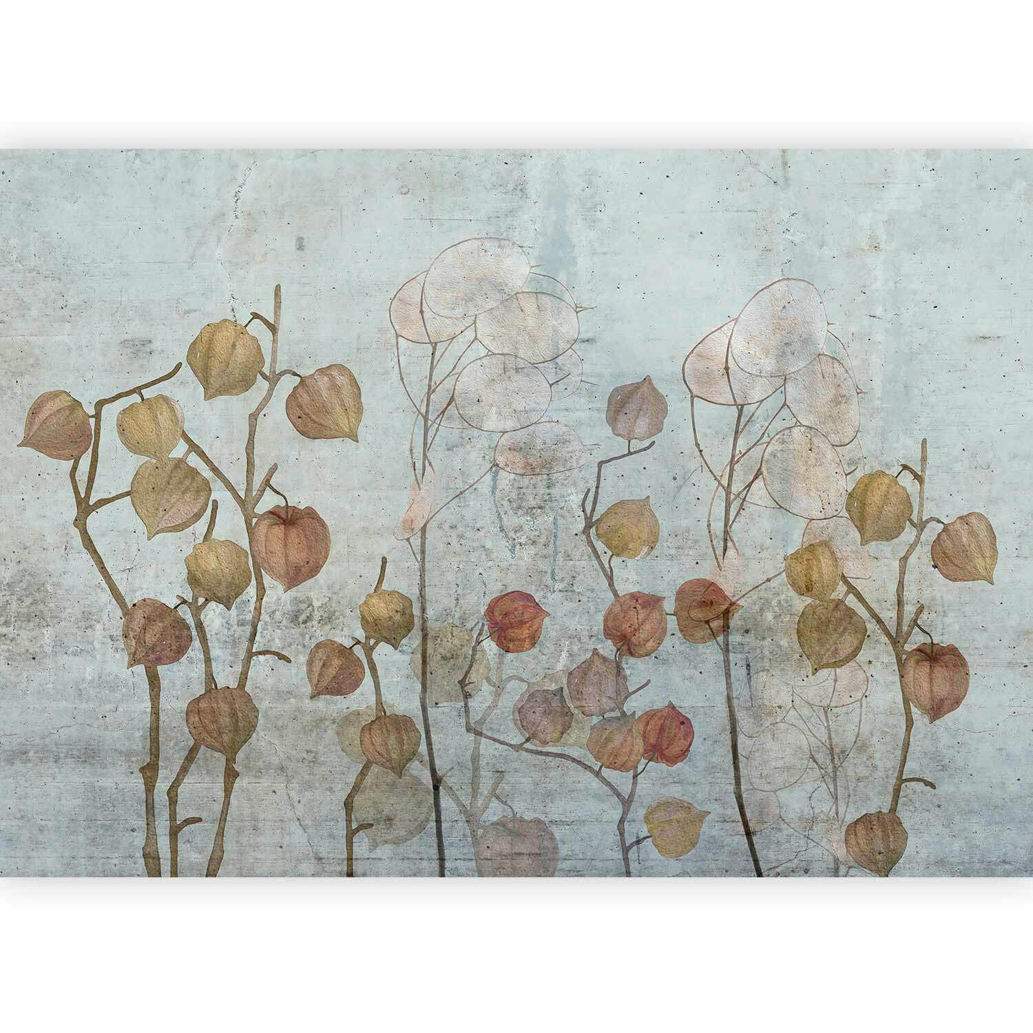 FOTOTAPETE  - Blau/Braun, LIFESTYLE, Textil (250/175cm) - artgeist