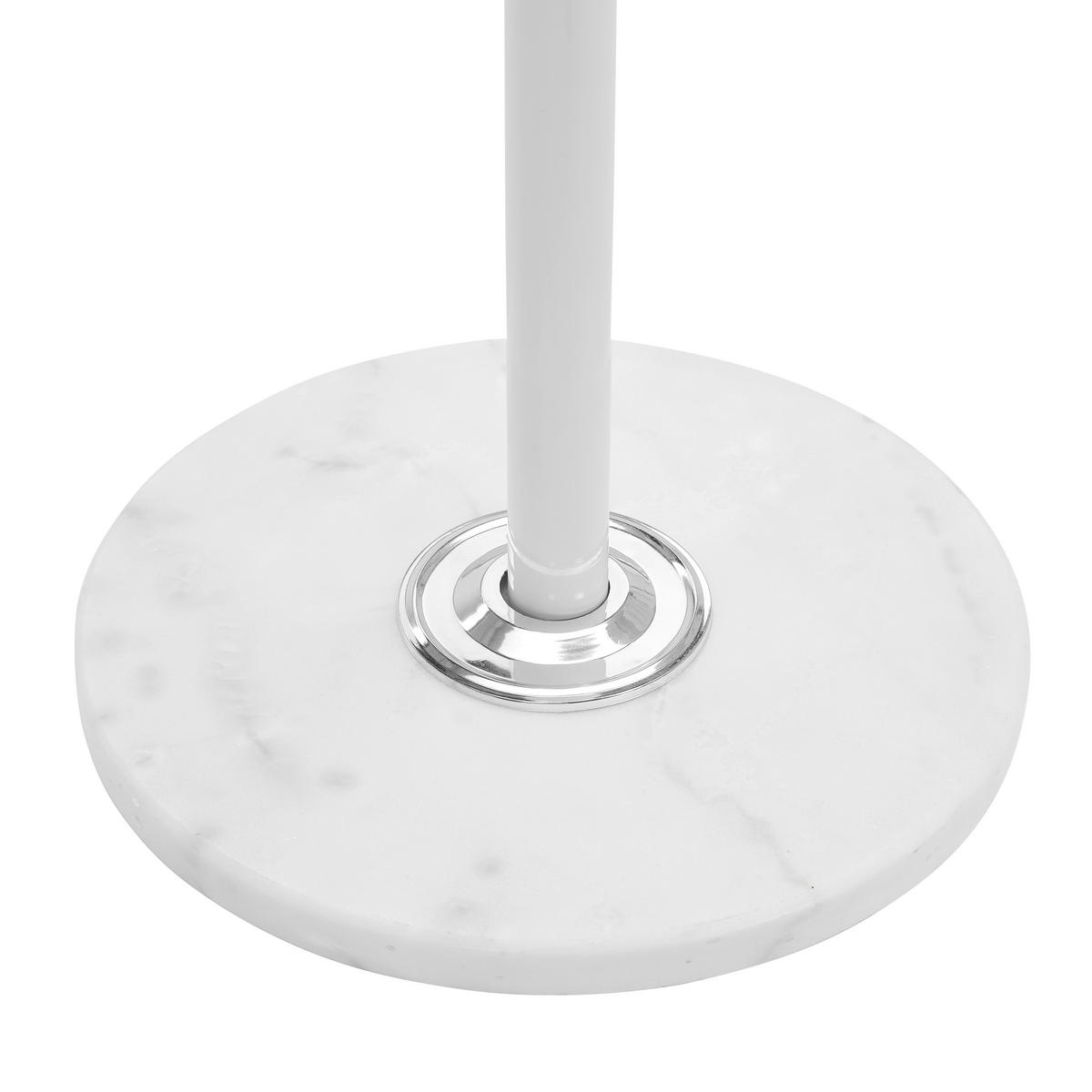 ÁLLÓ FOGAS fehér 37/176/37 cm   - fehér, Basics, műanyag/kő (37/176/37cm) - Xora