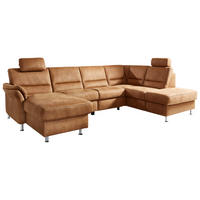 SOFFA - aluminiumfärg/rostfärgad, Klassisk, metall/textil (173/321/203cm) - Beldomo System