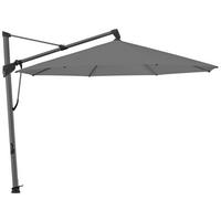 AMPELSCHIRM 300x300 cm Grau  - Anthrazit/Grau, KONVENTIONELL, Textil/Metall (300/300cm) - Glatz