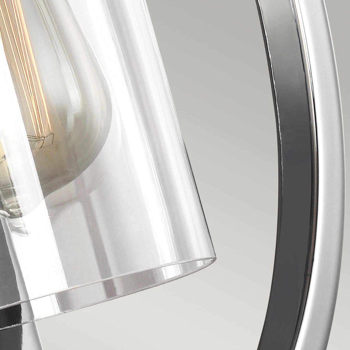 WANDLEUCHTE 26.7/45.7/15.6 cm   - Chromfarben, KONVENTIONELL, Metall (26.7/45.7/15.6cm) - Elstead Lighting