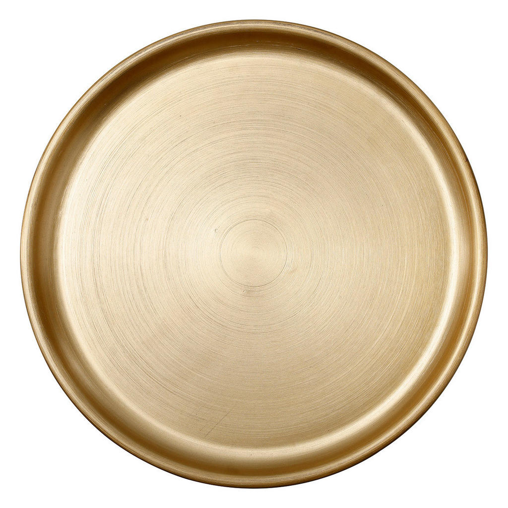 Thumbnail - Kayoom Beistelltisch, Gold, Koralle, Metall, Uni, rund, Sockel, 46.5 cm, Wohnzimmer, Wohnzimmertische, Beistelltische