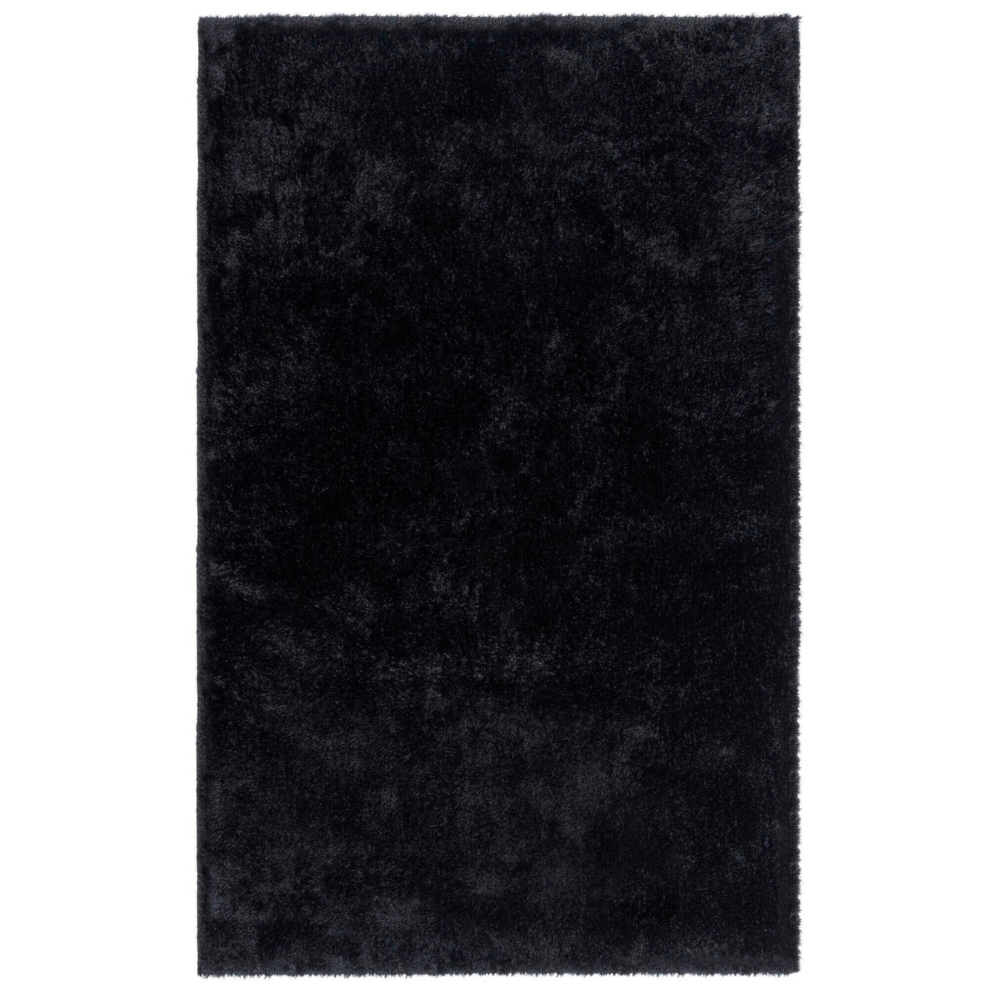 SHAGGY 80/150 cm Flair Rugs Schwarz  - Schwarz, Basics, Textil (80/150cm) - Xora