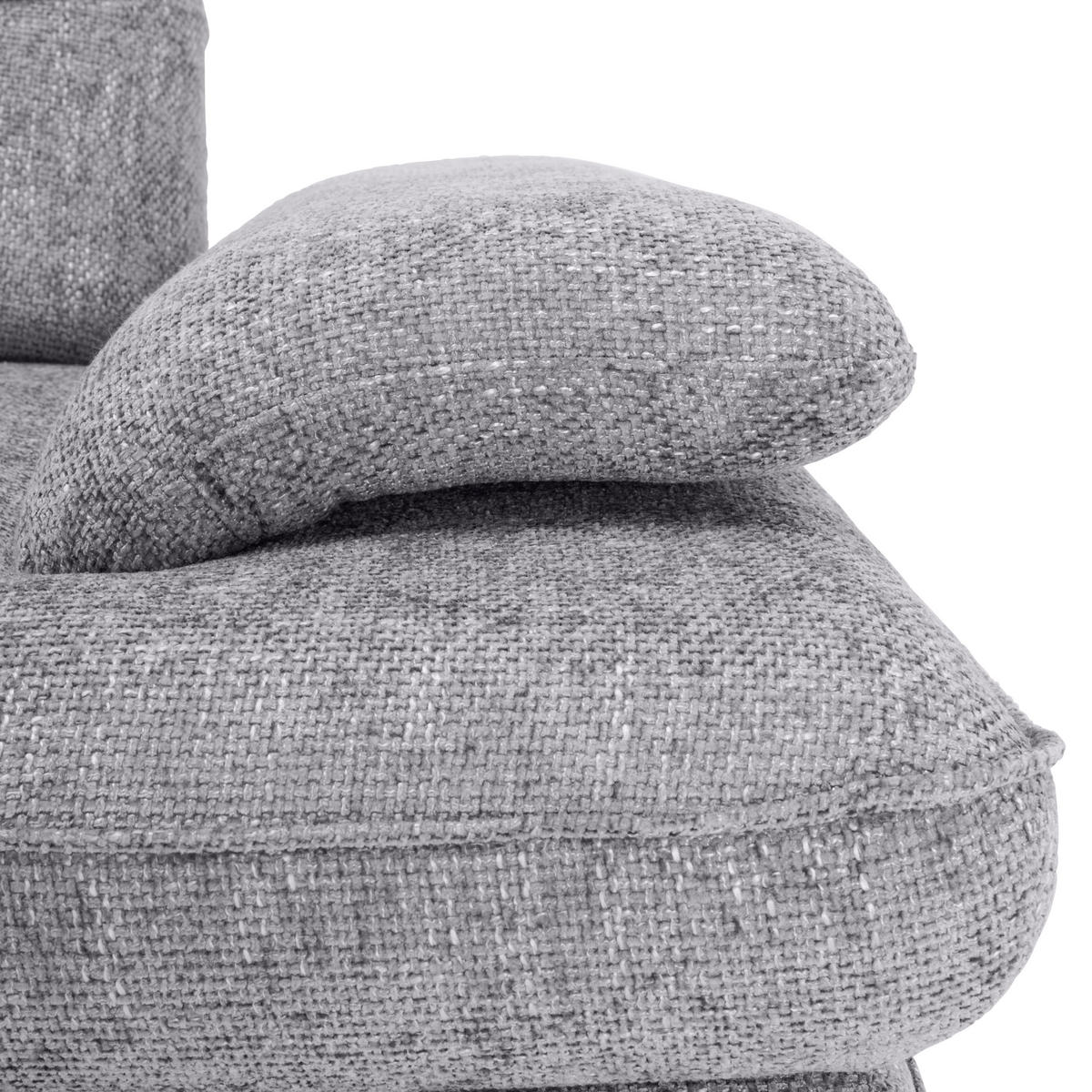 COLȚAR textil gri  - negru/gri, Design, metal/textil (182/309cm) - Stylife