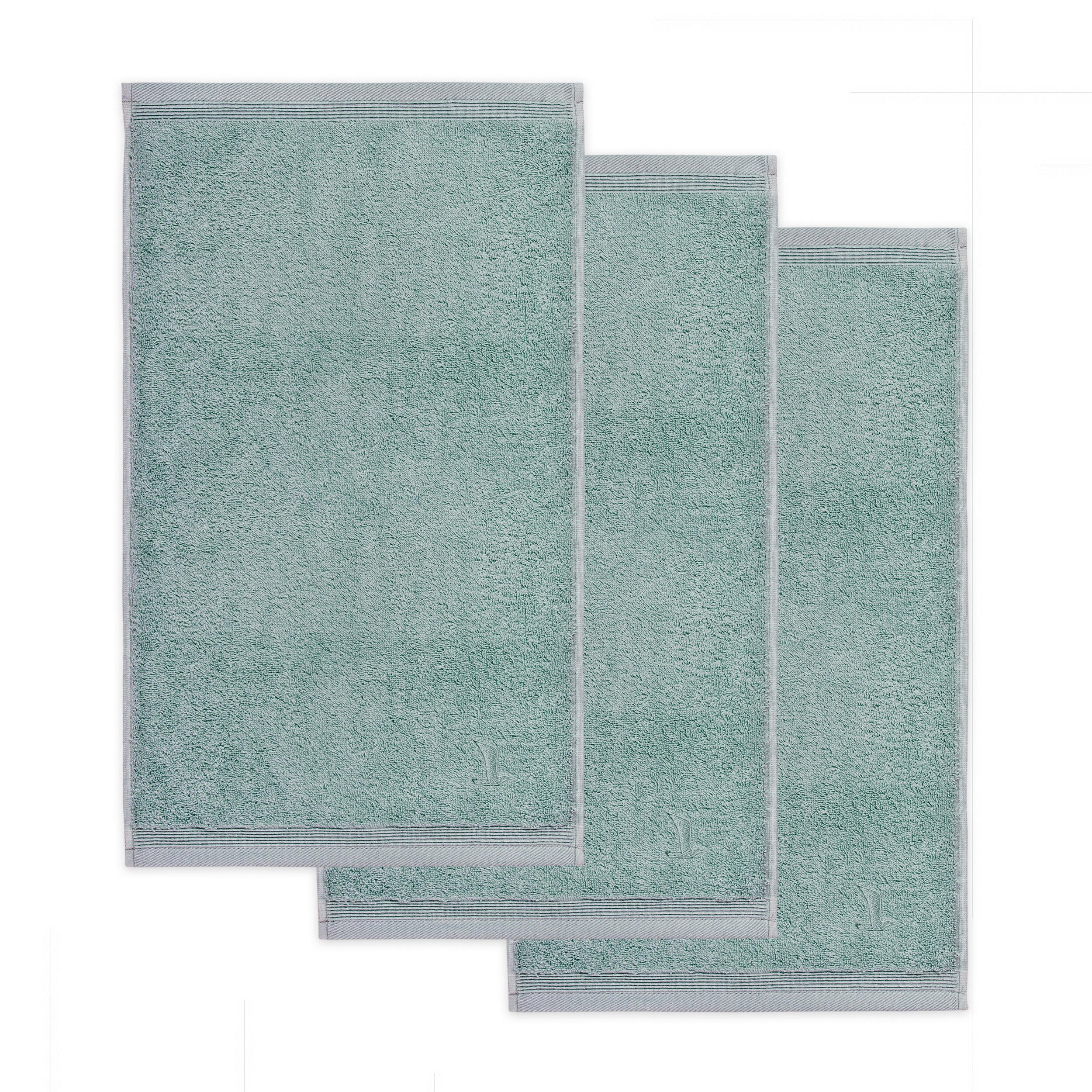 FROTTIERSET Mintgrün 3-teilig  - Mintgrün, Basics, Textil (30/50cm) - Moeve