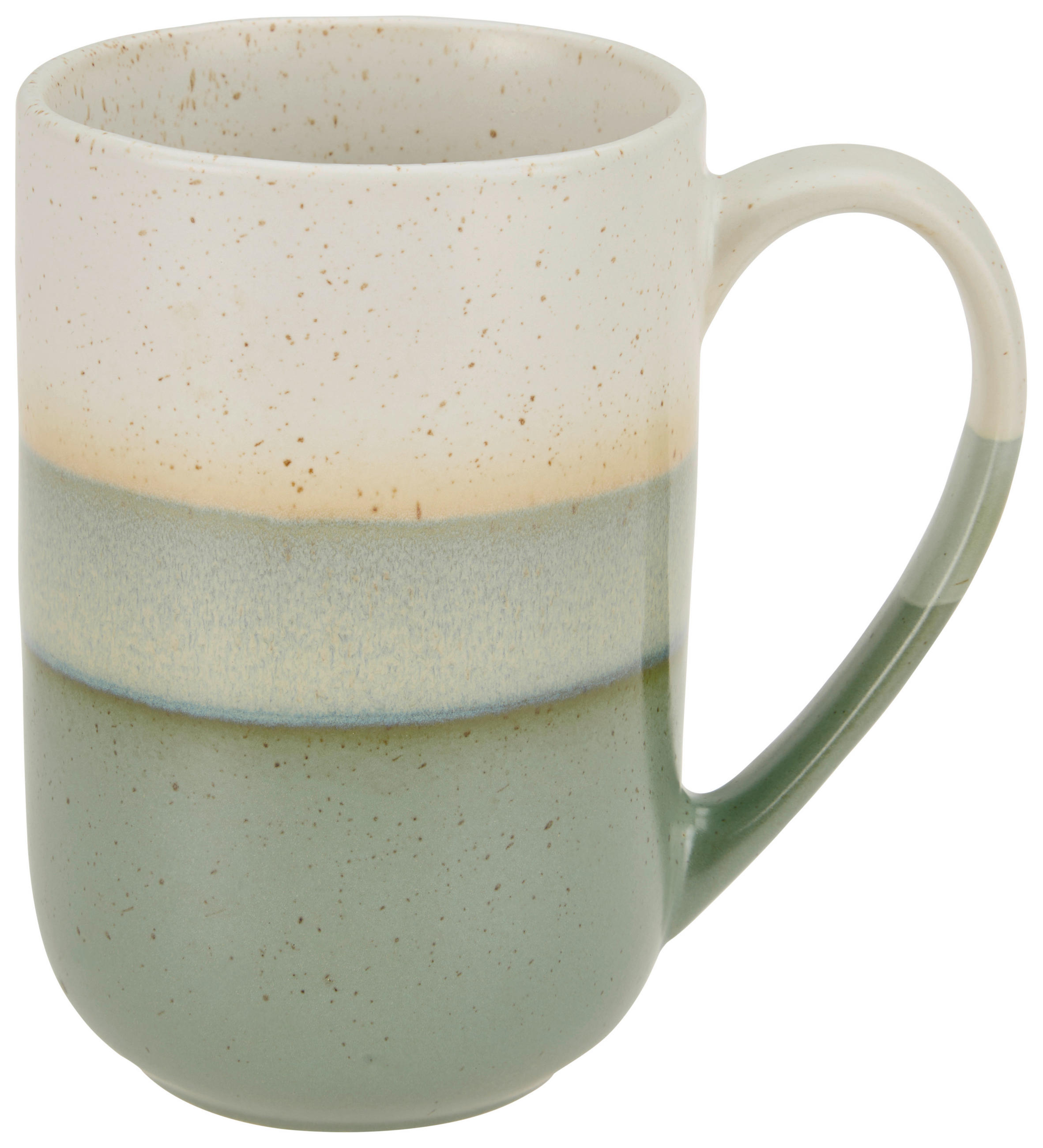 Cană Pentru Cafea 480 ml  - bej/verde, Trend, ceramică (8,8/13,2cm) - Landscape