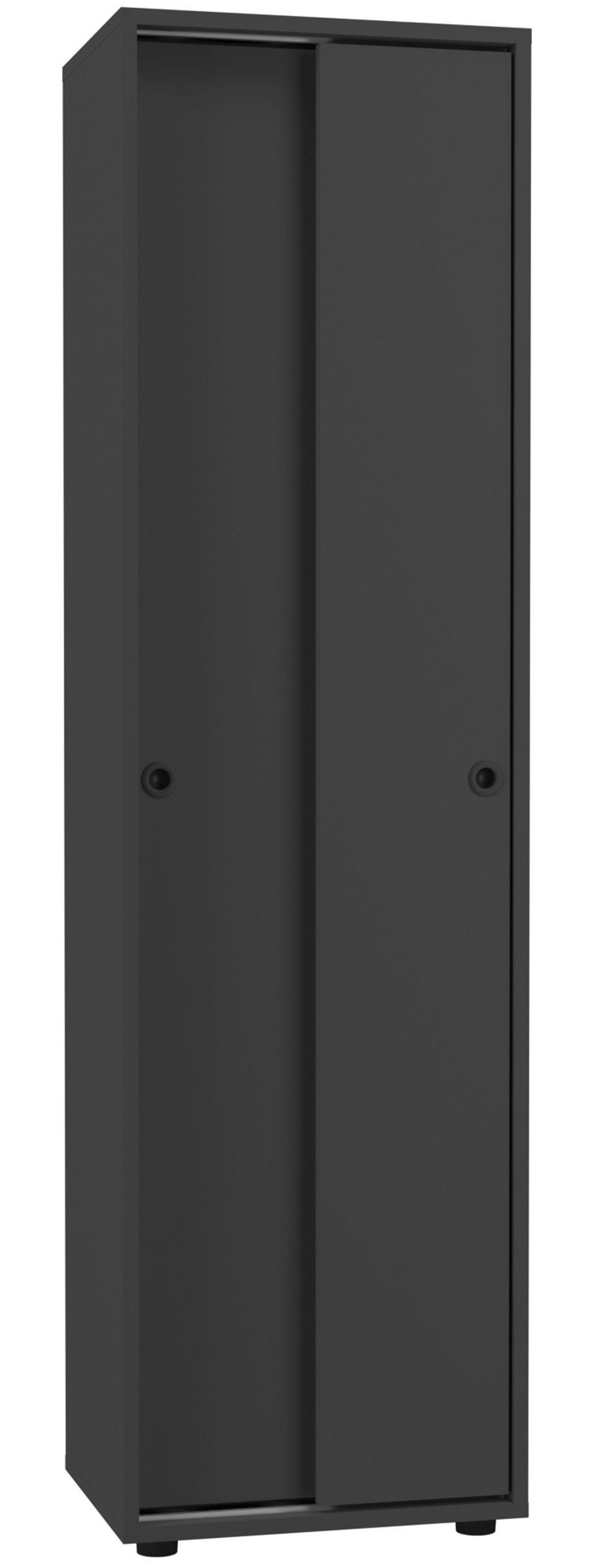 AKTENSCHRANK 49/168/38 cm  - Anthrazit, Design, Holzwerkstoff (49/168/38cm) - MID.YOU