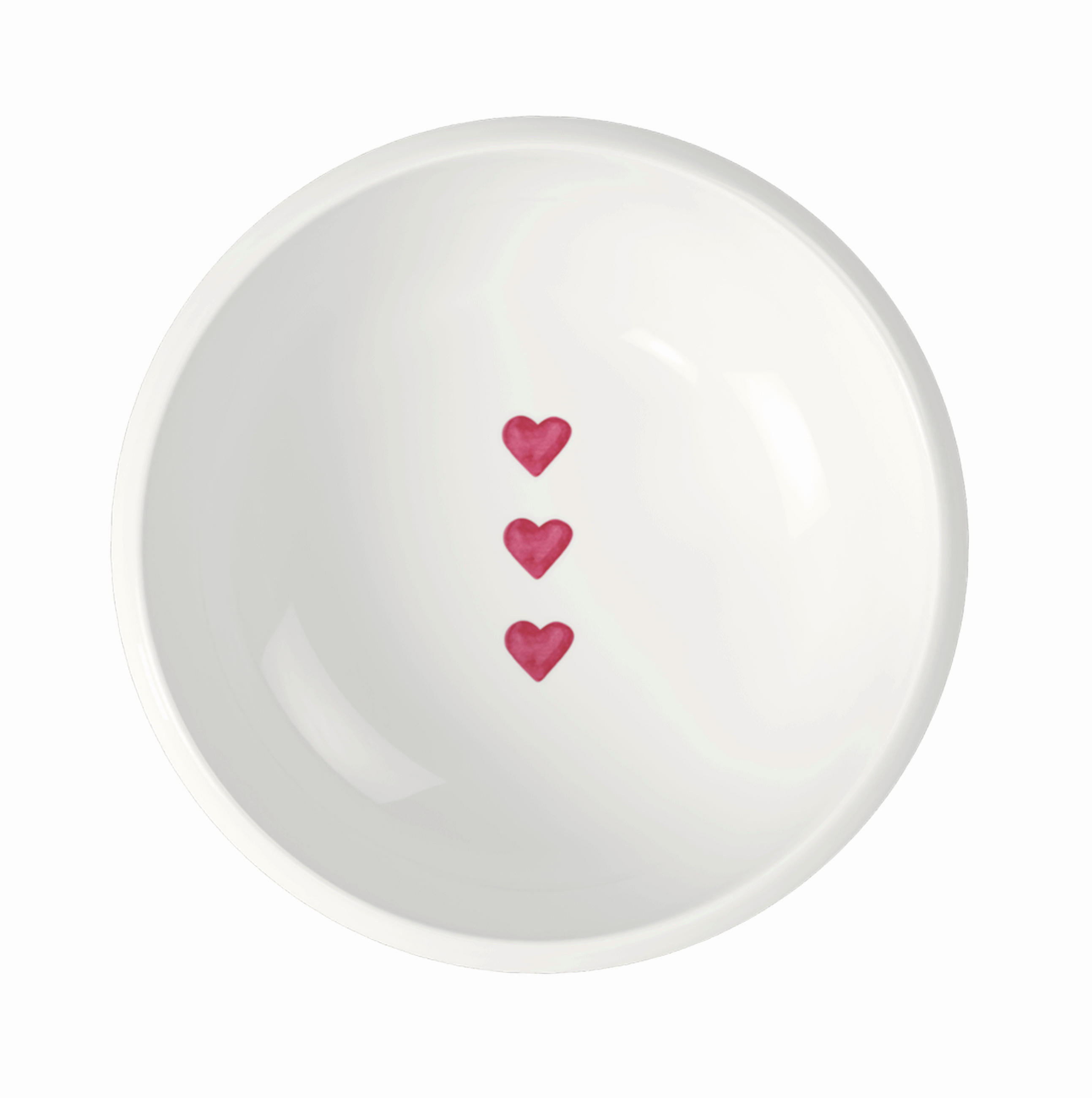 DIPSCHALE With Love  - Rot/Weiß, KONVENTIONELL, Keramik (8/8/3,5cm) - Villeroy & Boch