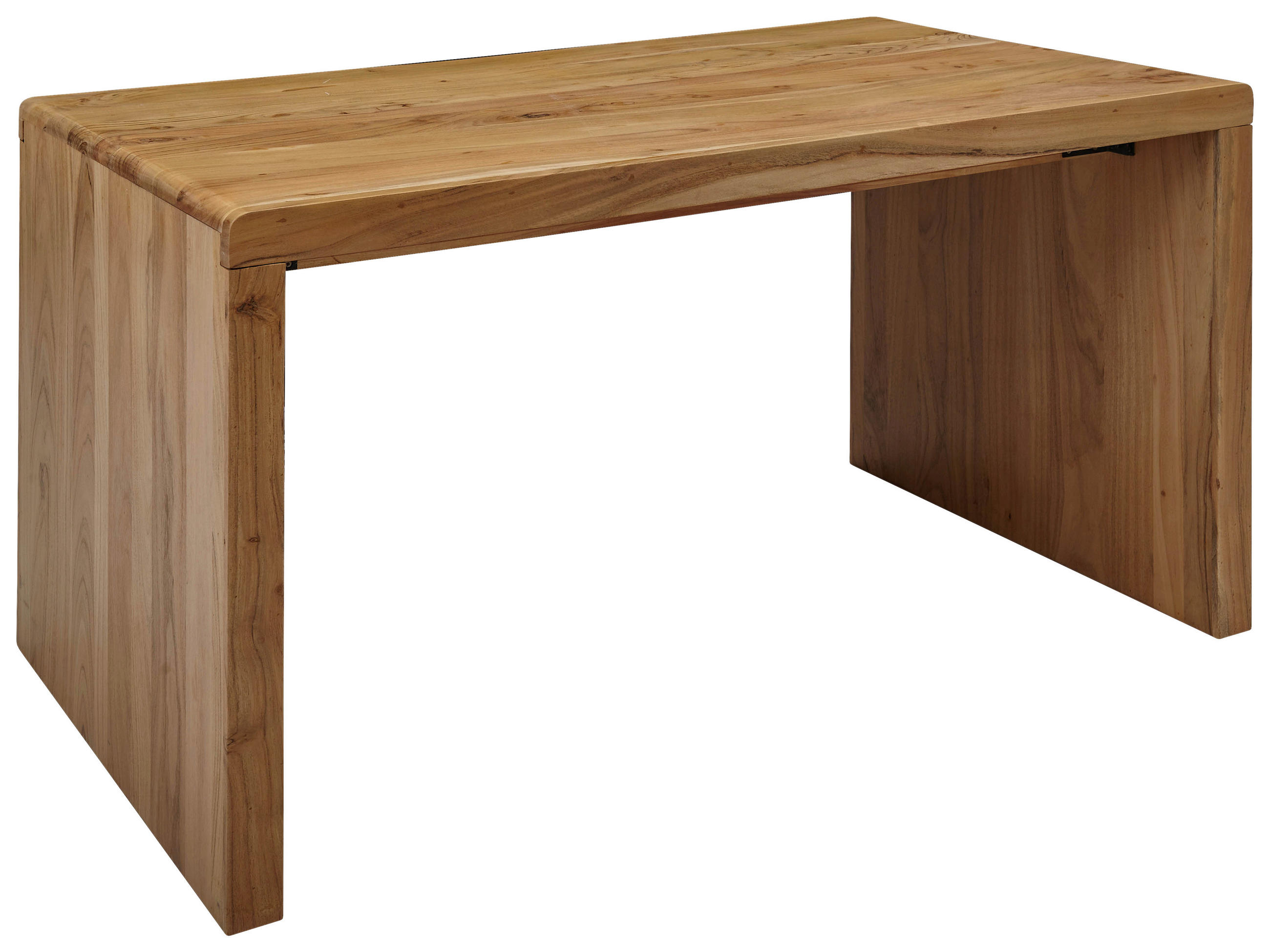 Mid.you Schreibtisch Akazie 80x76x140 cm