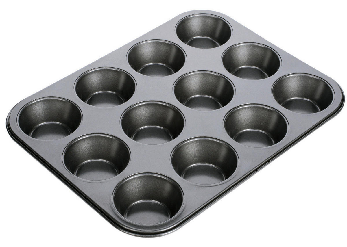 FORMA NA MUFFINY - Basics, kov (26,1/3/34,7cm) - Tescoma