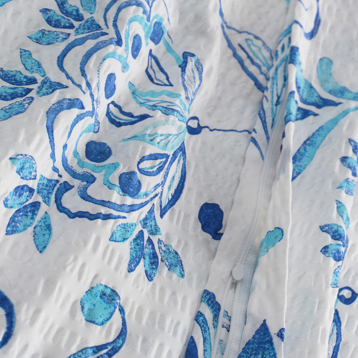 KOPFPOLSTERBEZUG 40/80 cm  - Blau, Design, Textil (40/80cm) - Florella