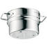 DAMPFEINSATZ - Edelstahlfarben, Design, Metall (20cm) - WMF