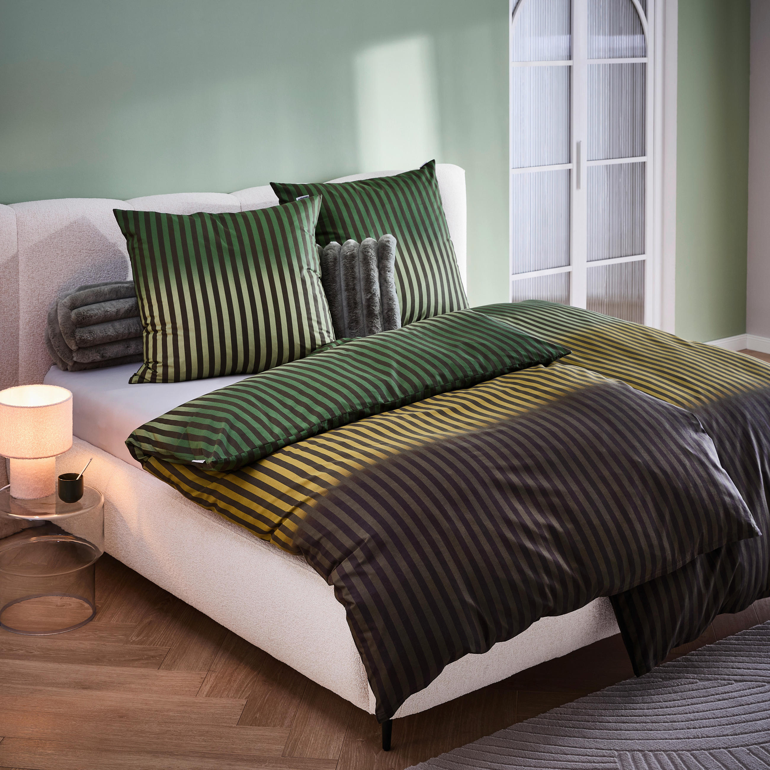 BETTWÄSCHE Elio Satin 135/200 cm  - Design, Textil (135/200cm) - Novel