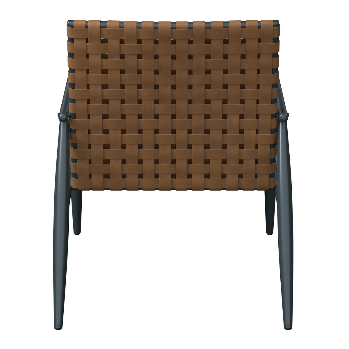 BALKONSET  3-teilig  - Schwarz/Braun, MODERN, Glas/Kunststoff (178/72.3/77.5cm) - Ambia Garden