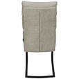 SCHWINGSTUHL  Stoffauswahl Webstoff  - Taupe/Schwarz, Design, Textil/Metall (47/106/63cm) - Novel
