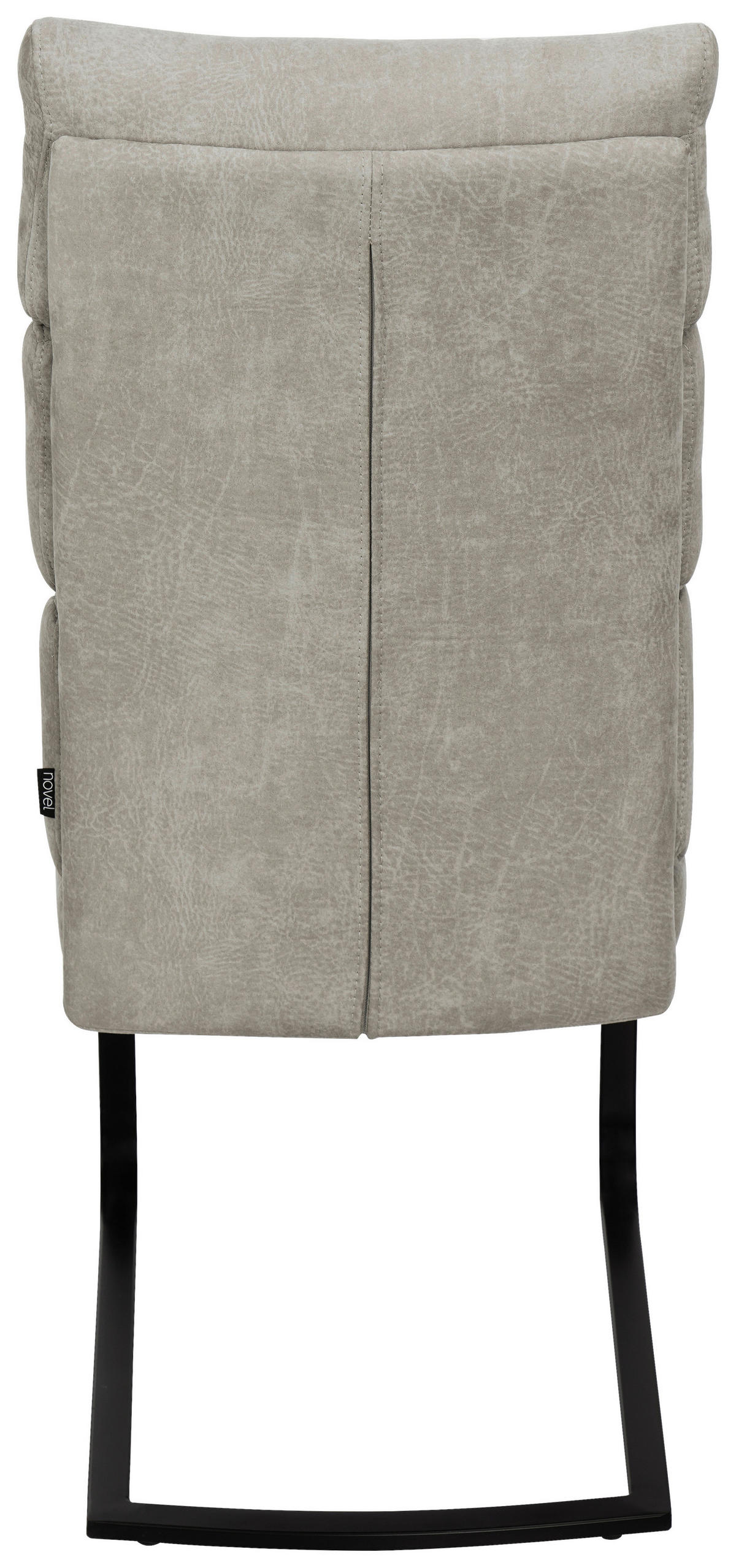 SCHWINGSTUHL  Stoffauswahl Webstoff  - Taupe/Schwarz, Design, Textil/Metall (47/106/63cm) - Novel