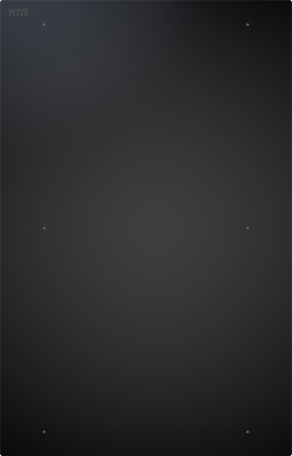 INDUKTIONSKOCHFELD CKFI  - Schwarz, Basics, Glas (37/51,5/5,8cm) - Bora