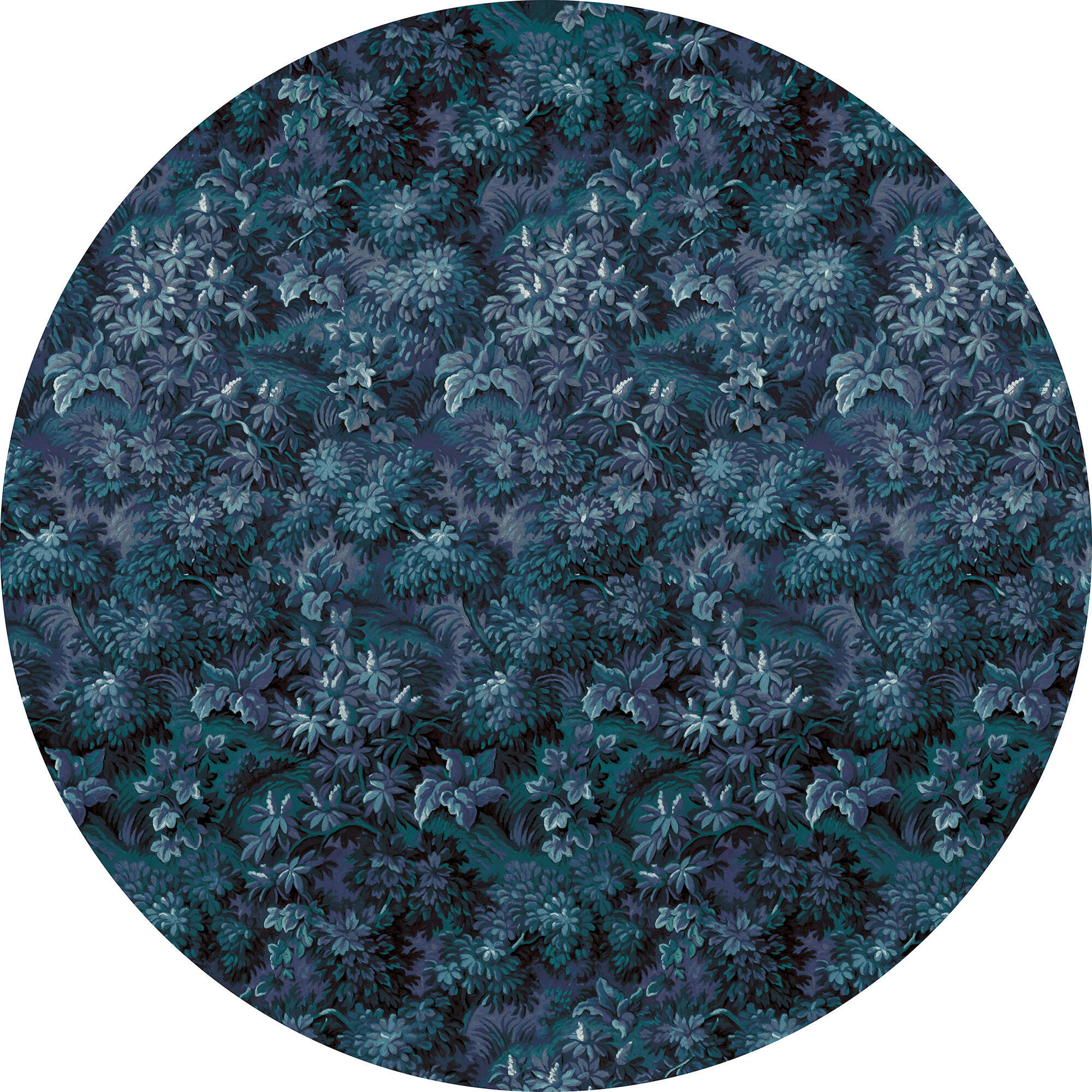 FOTOTAPETE - Blau/Weiß, Trend (125cm)